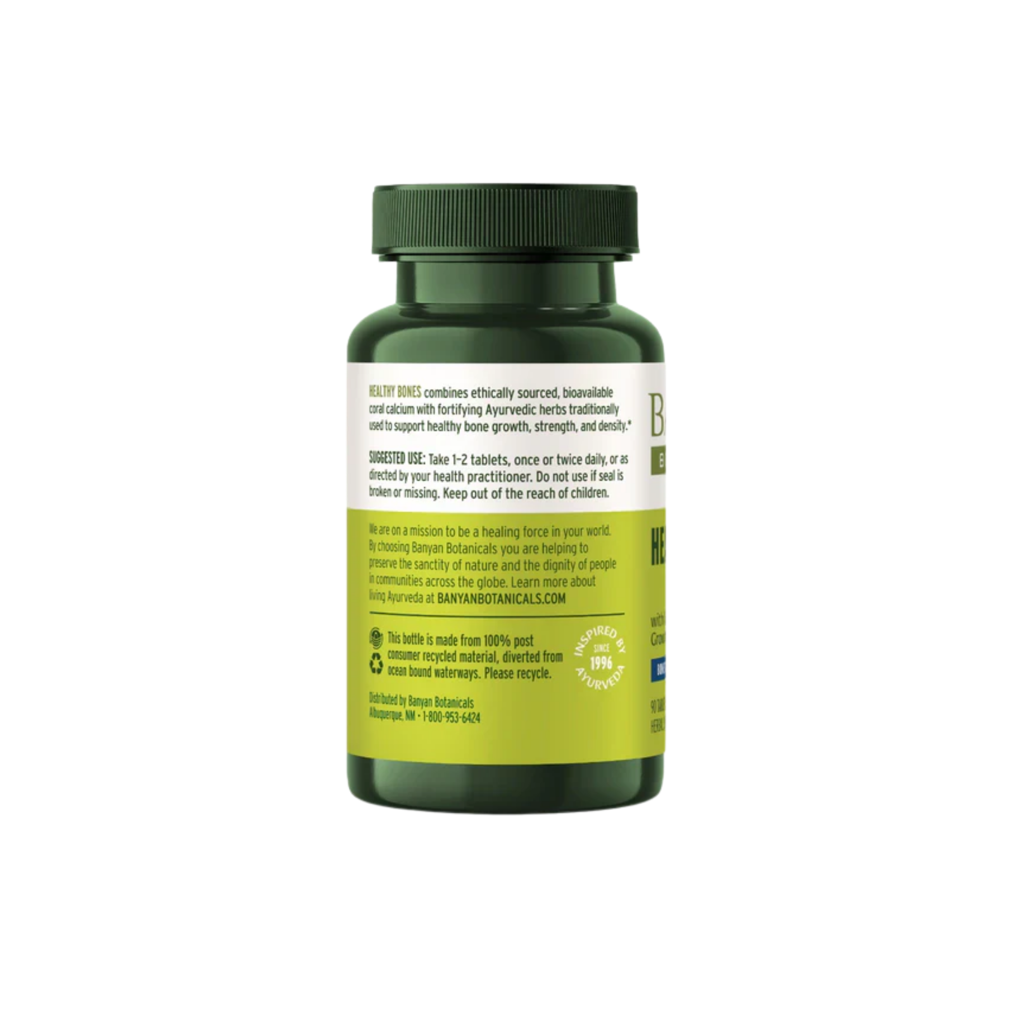 Banyan Botanicals Healthy Bones Tablets