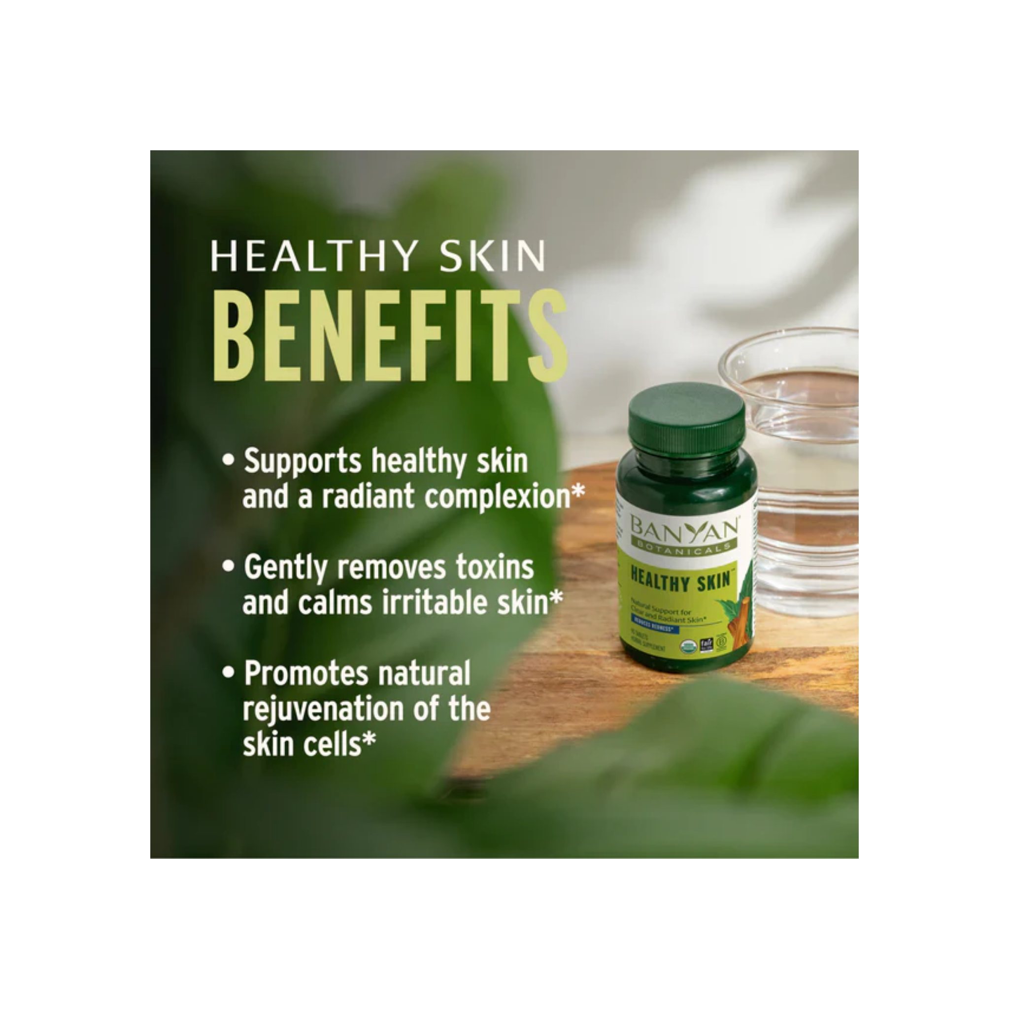 Banyan Botanicals Healthy Skin Tablets