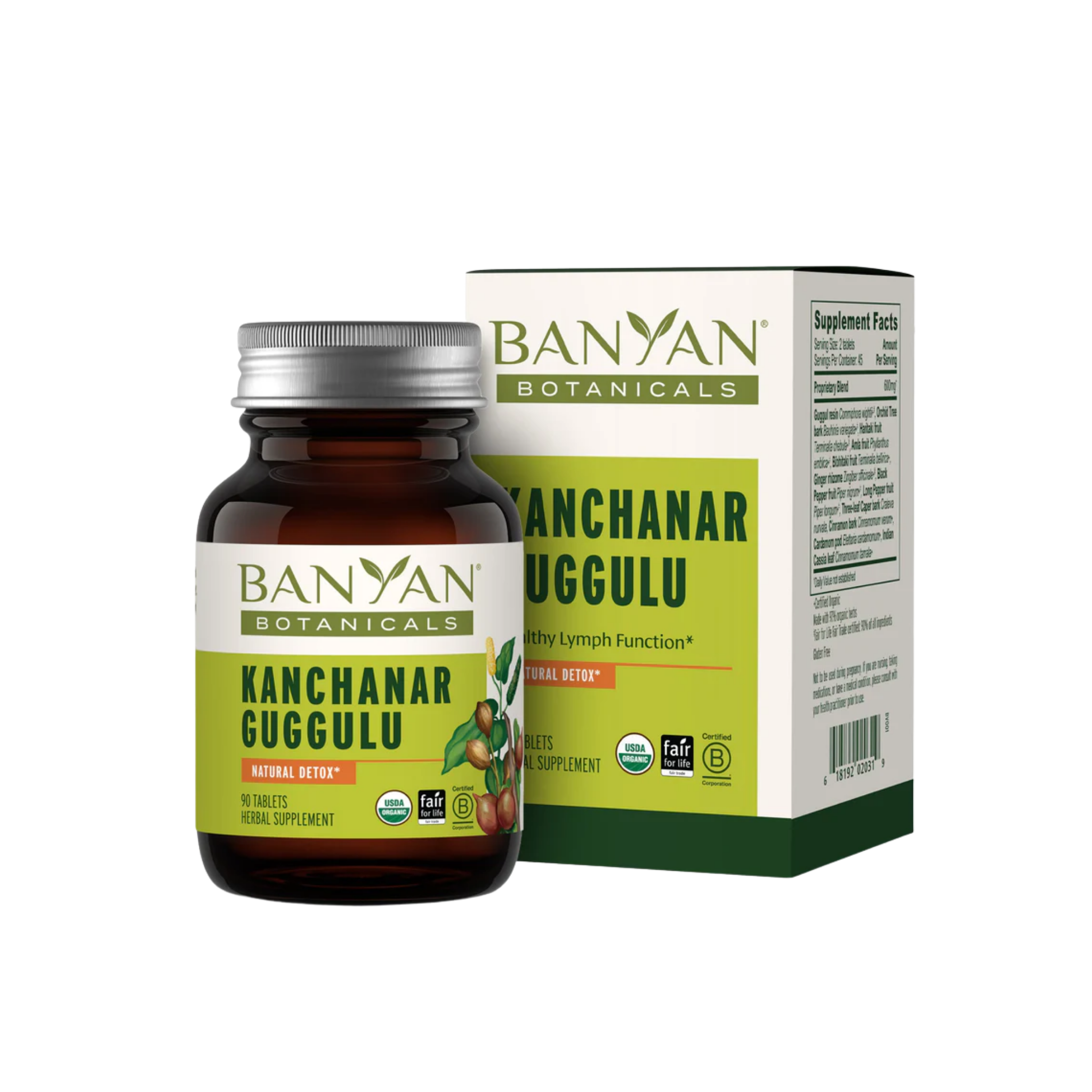 Banyan Botanicals Kanchanar Guggulu Tablets