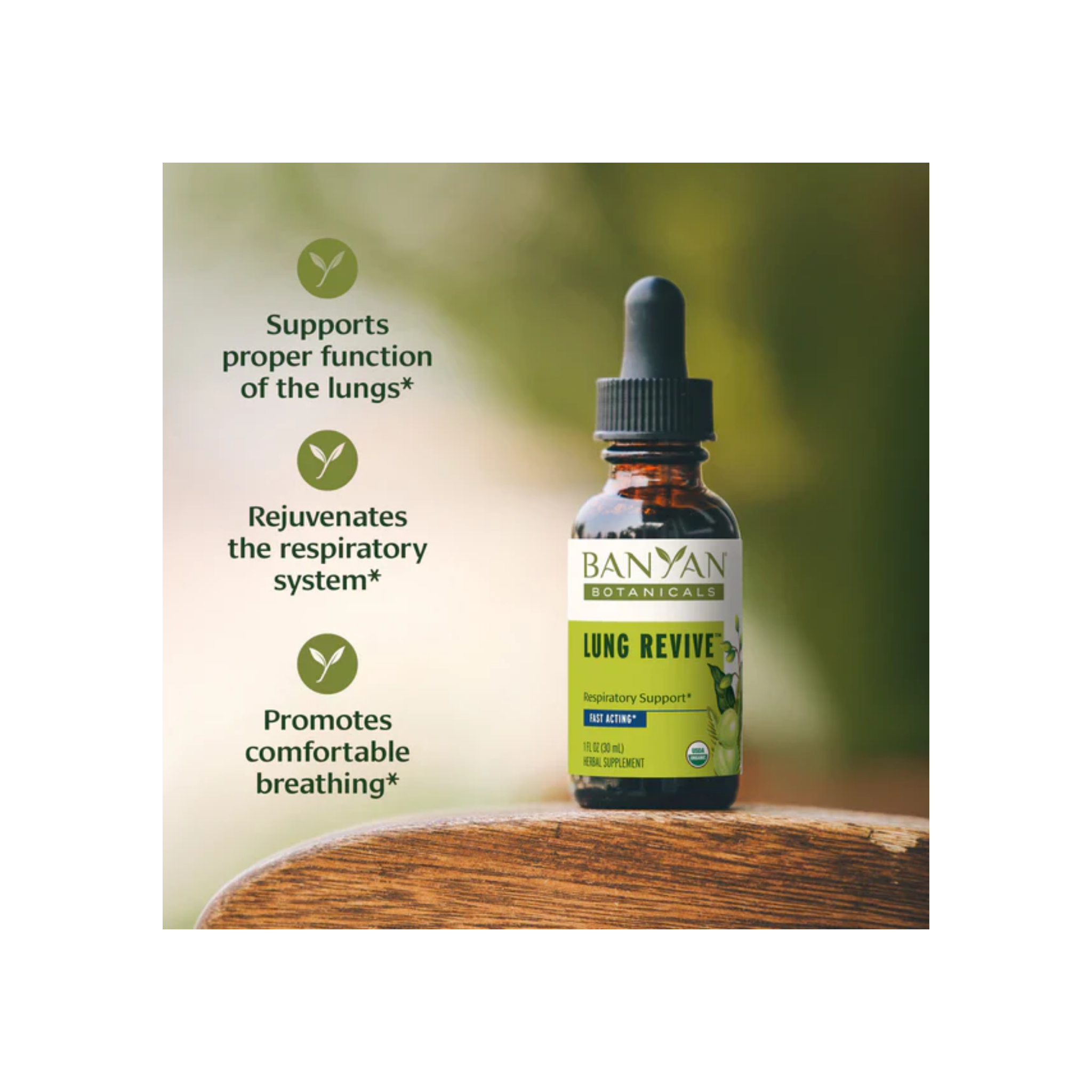 Banyan Botanicals Lung Revive liquid extract (1 oz)