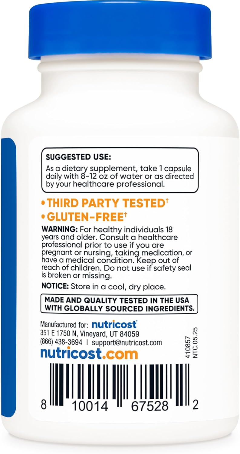 Nutricost Tudca 250mg, 30 Capsules (Tauroursodeoxycholic Acid) (30 caps)