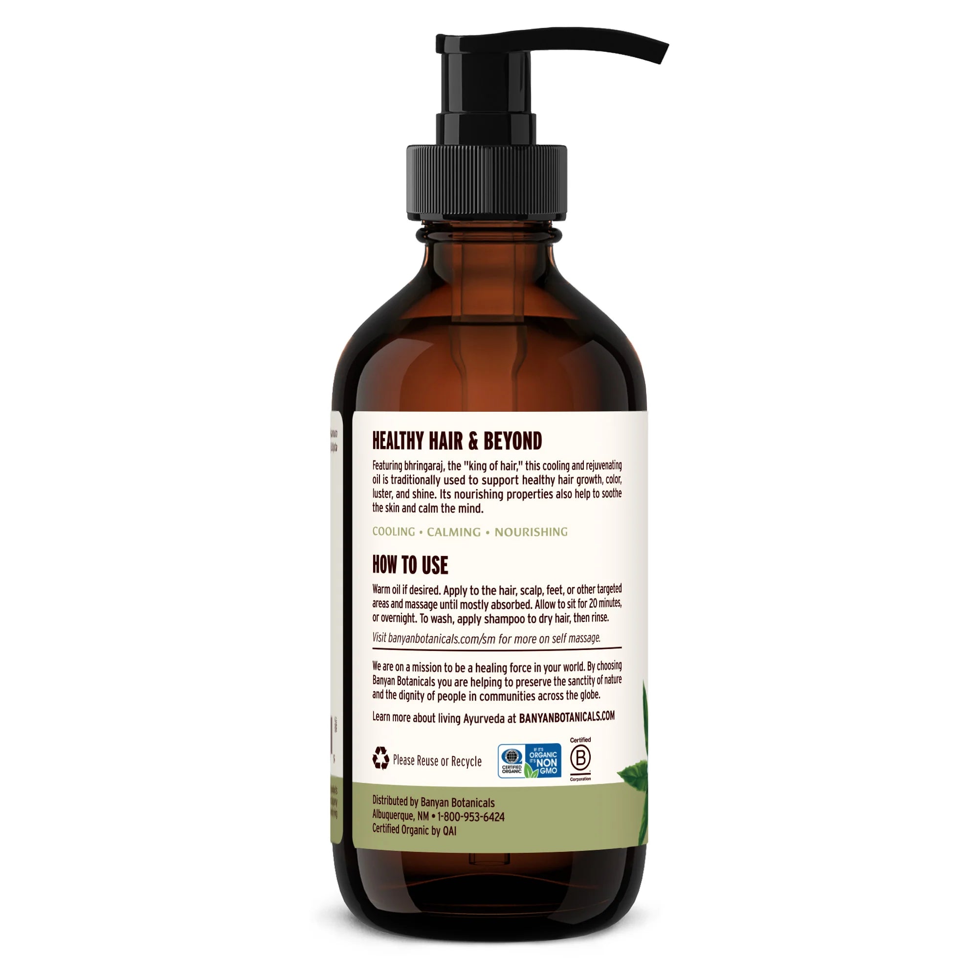 Banyan Botanicals Bhringaraj Oil, Organic
