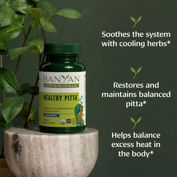 Banyan Botanicals Healthy Pitta Tablets
