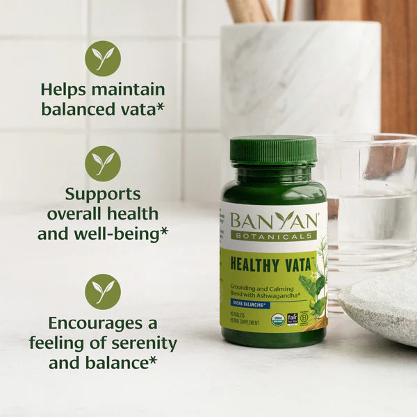 Banyan Botanicals Healthy Vata Tablets