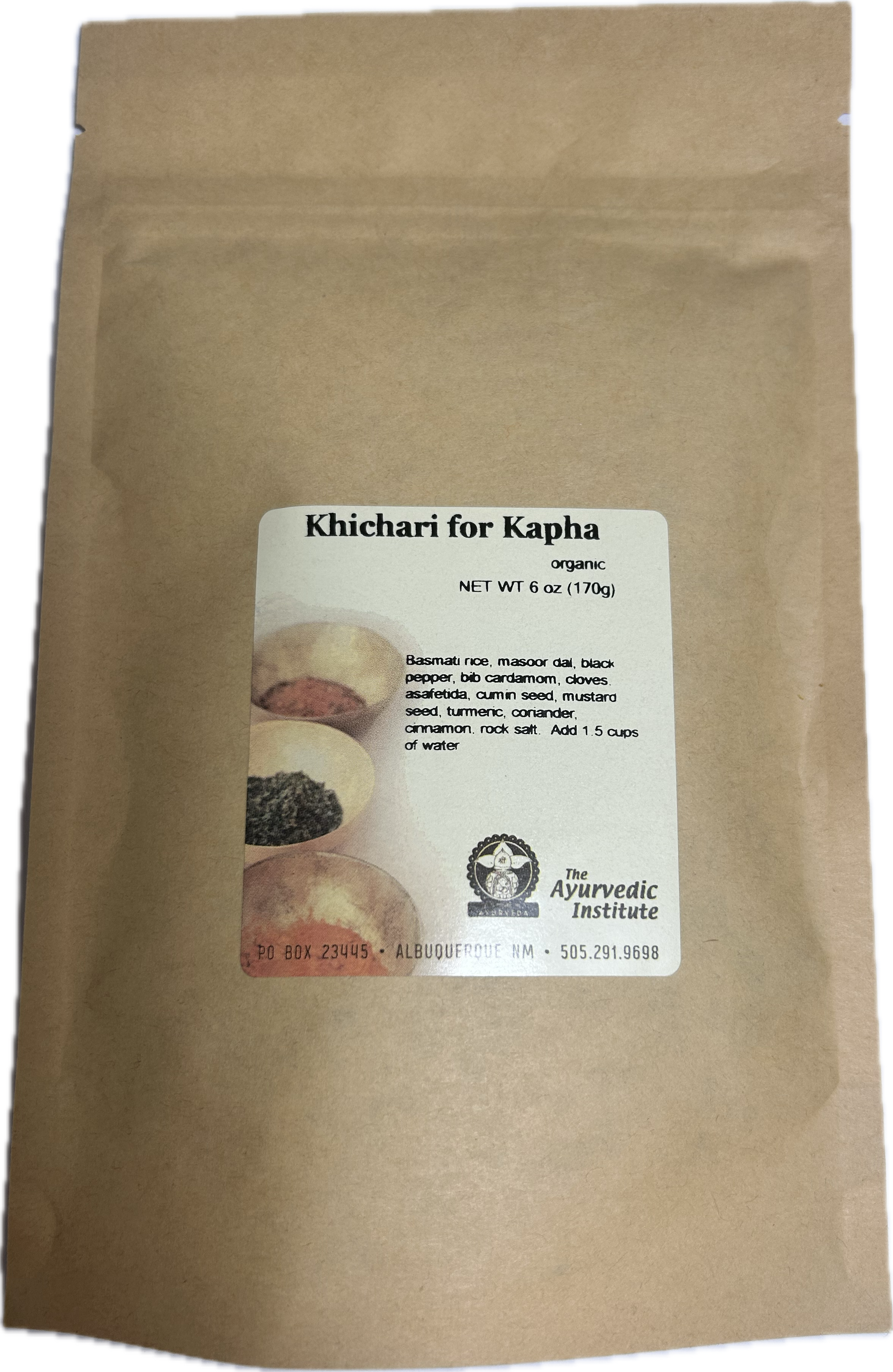 Kitchari with spices - 6 oz