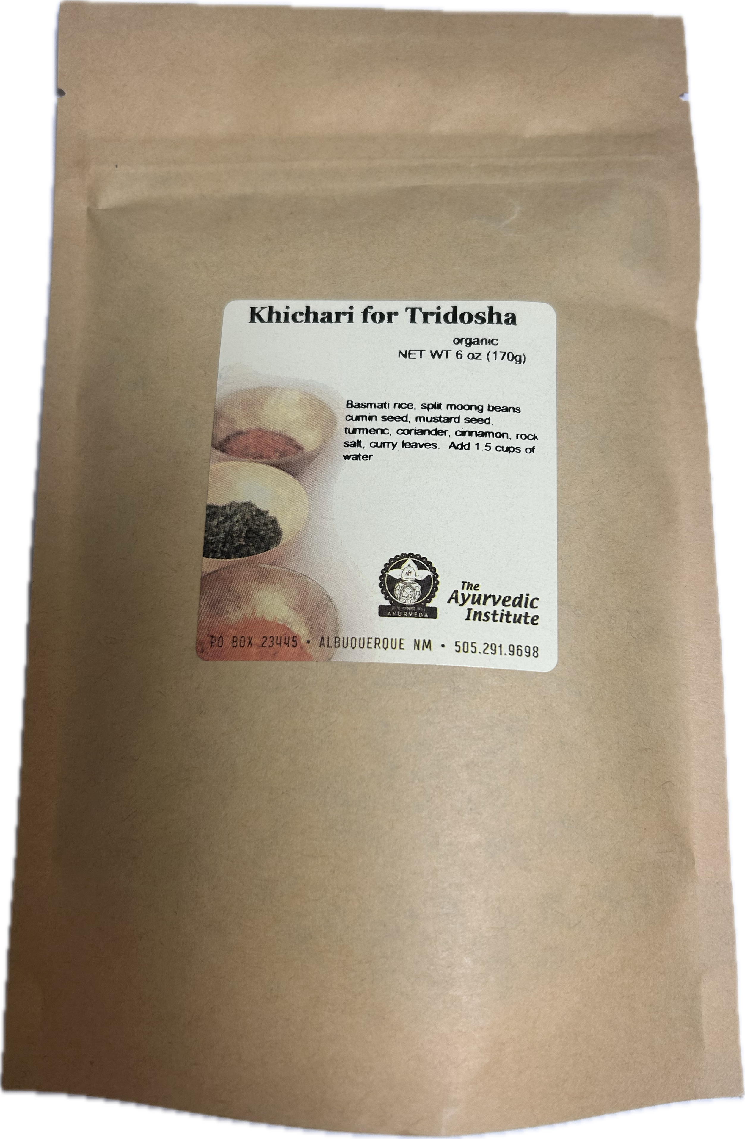 Kitchari with spices - 6 oz