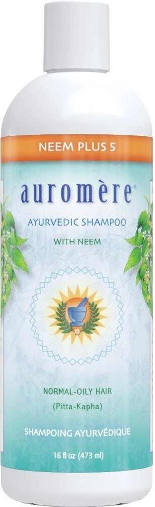 Auromere Ayurvedic Shampoo Neem Plus 5