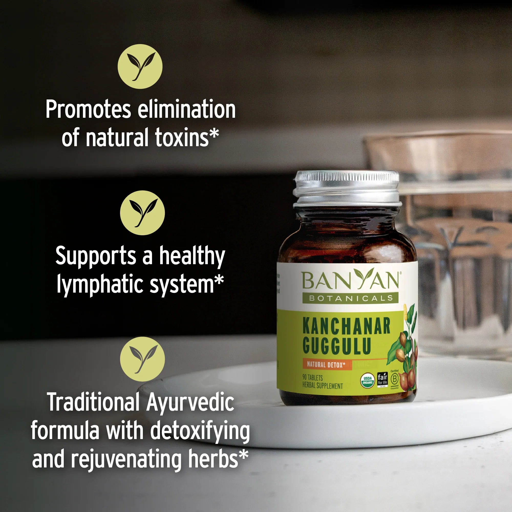 Banyan Botanicals Kanchanar Guggulu Tablets