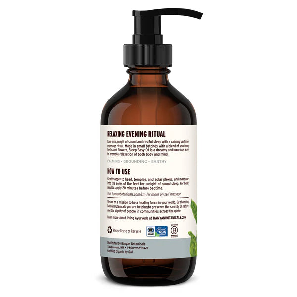 Banyan Botanicals Sleep Easy Oil (8 oz)