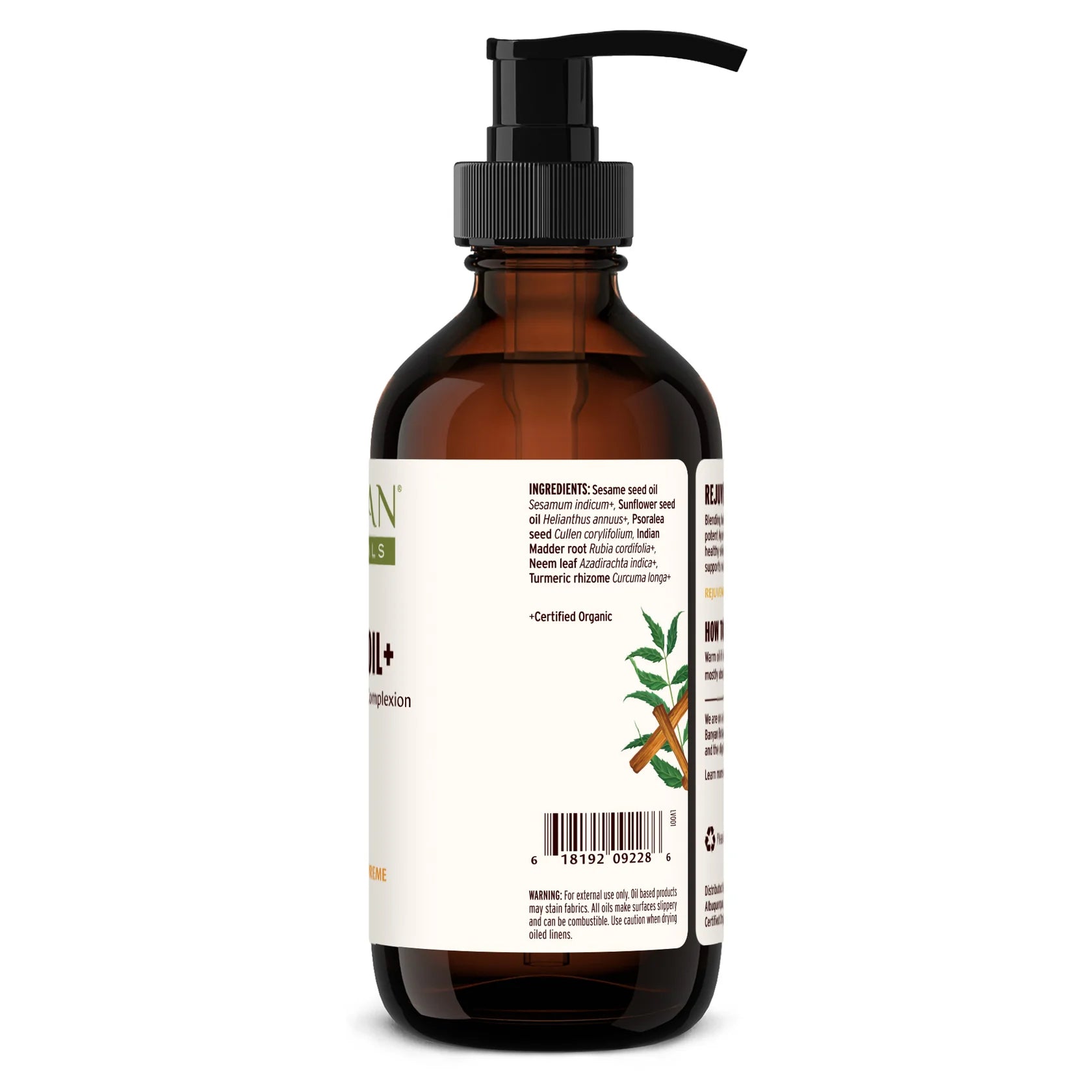 Sidha Soma Supreme Bakuchi Oil+ 8.oz