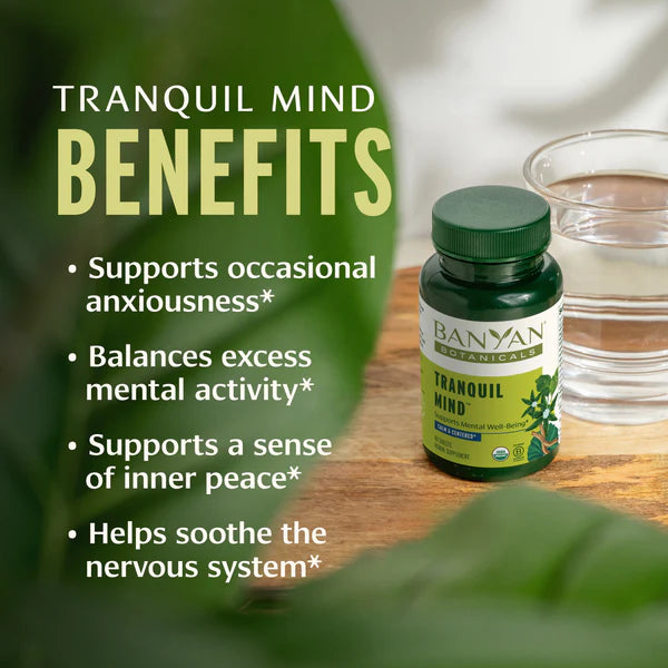 Banyan Botanicals Tranquil Mind Tablets