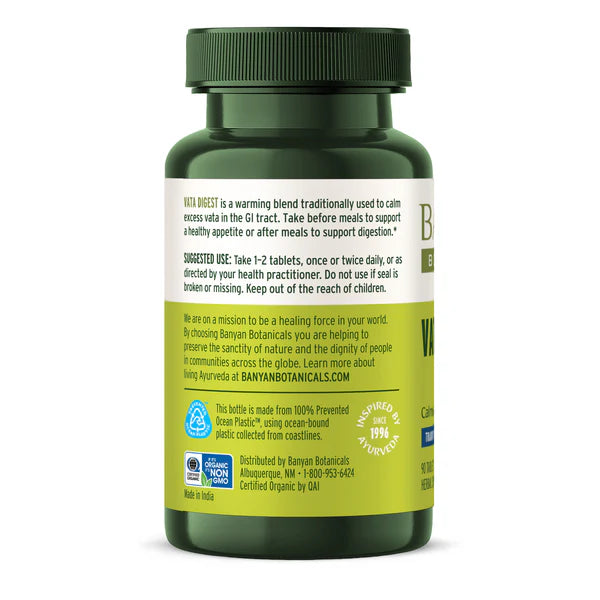 Banyan Botanicals Vata Digest Tablets