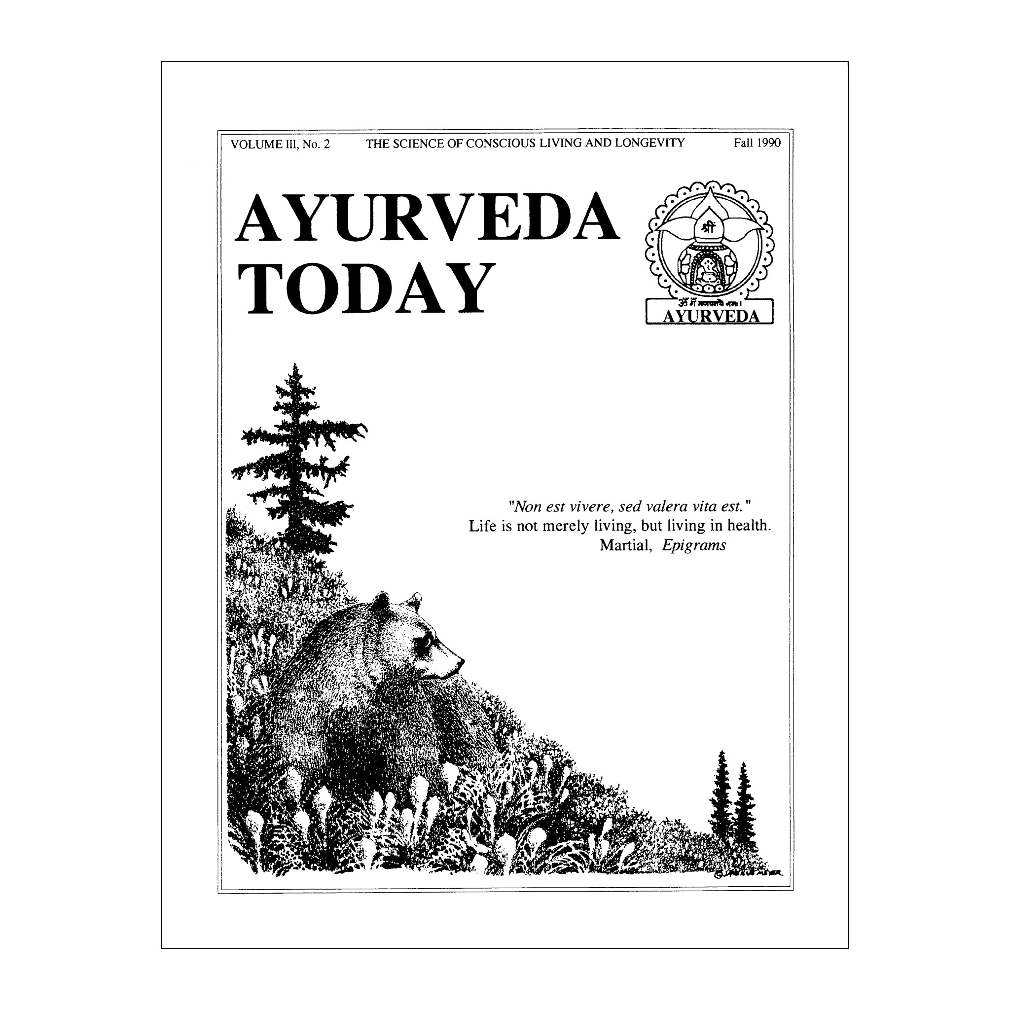 1990 Fall Ayurveda Today