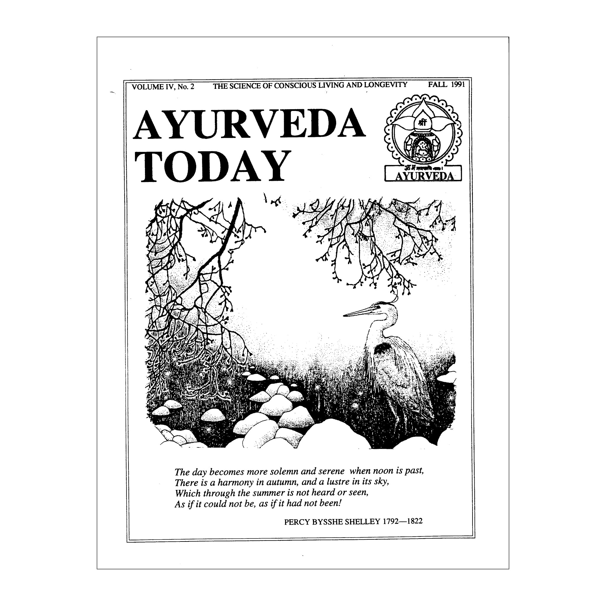 1991 Fall Ayurveda Today