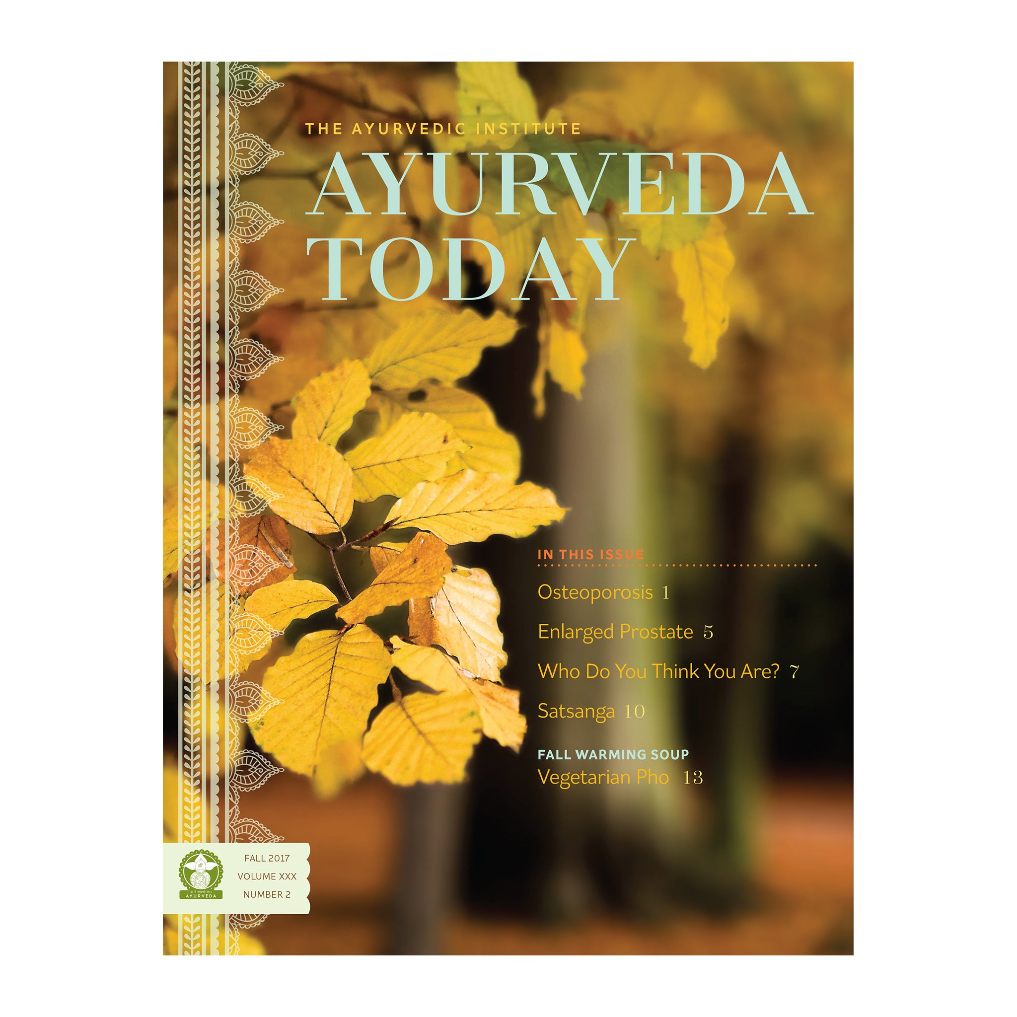 2017 Fall Ayurveda Today