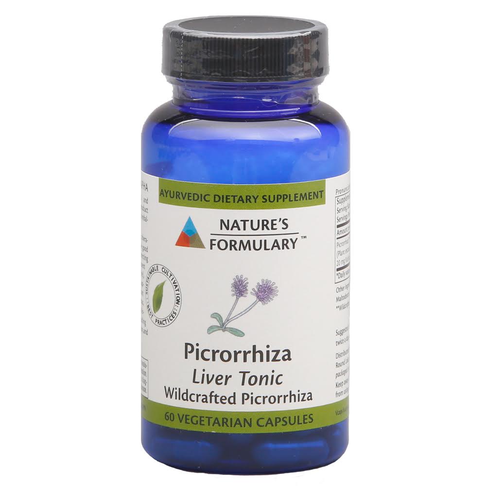 Natures Formulary Picrorrhiza Capsules