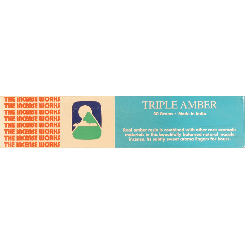 The Incense Works Triple Amber Supreme Incense Stick