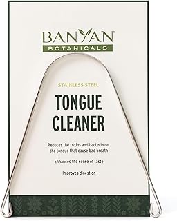 Banyan Botanicals Tongue Scraper Stainless (Tridoshic)