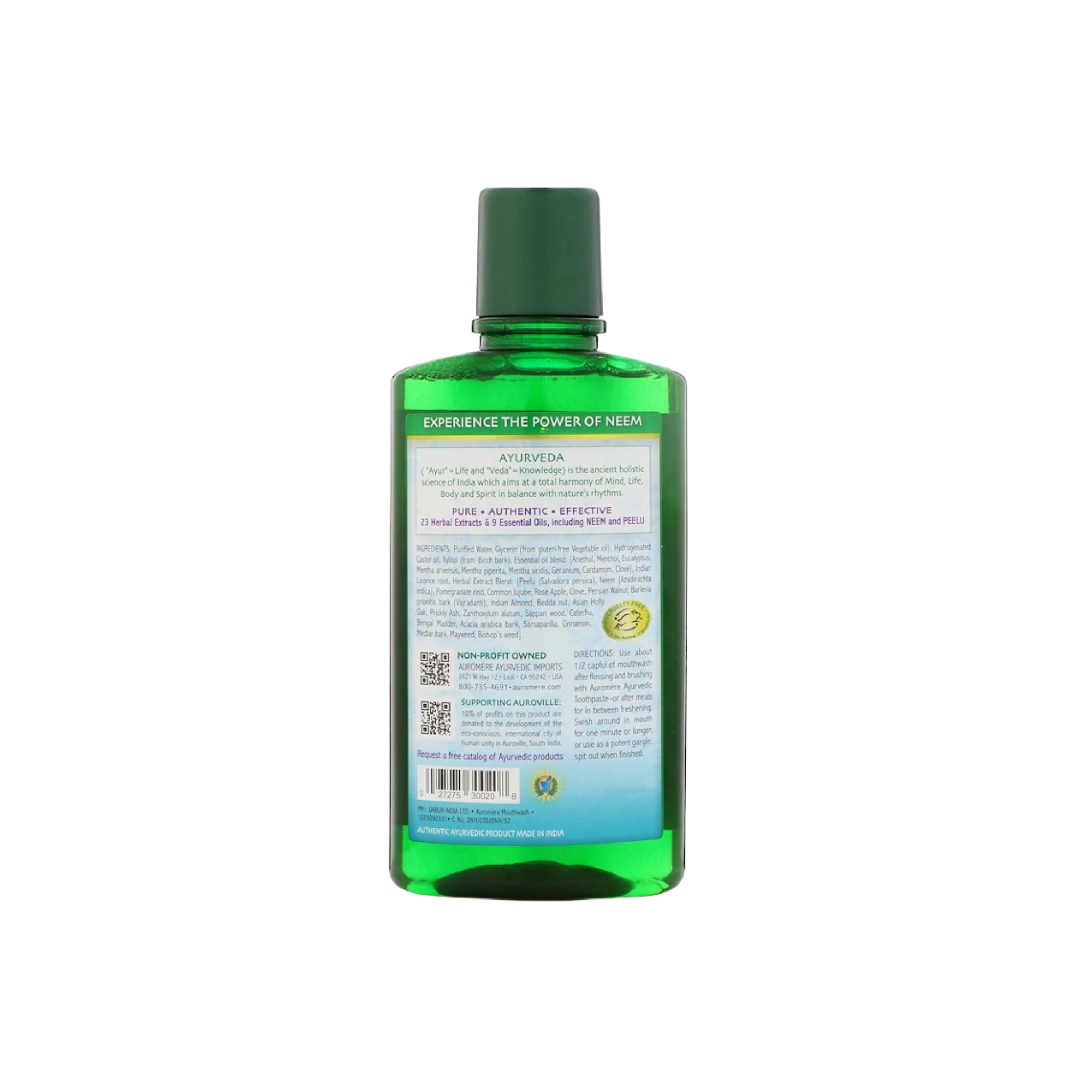 Auromere Ayurvedic Mouthwash (16 oz)