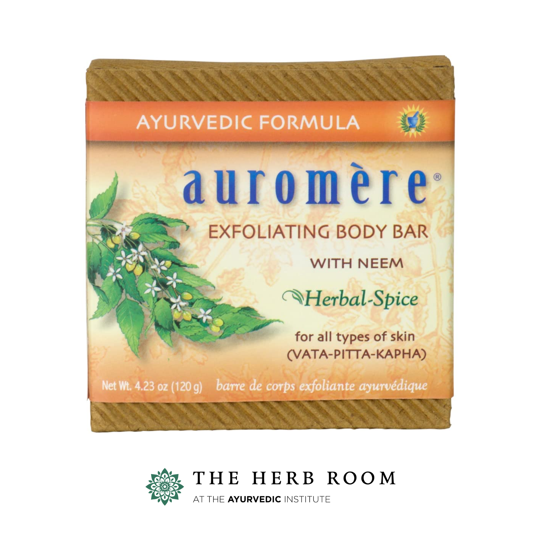 Auromere Exfoliating Body Bar