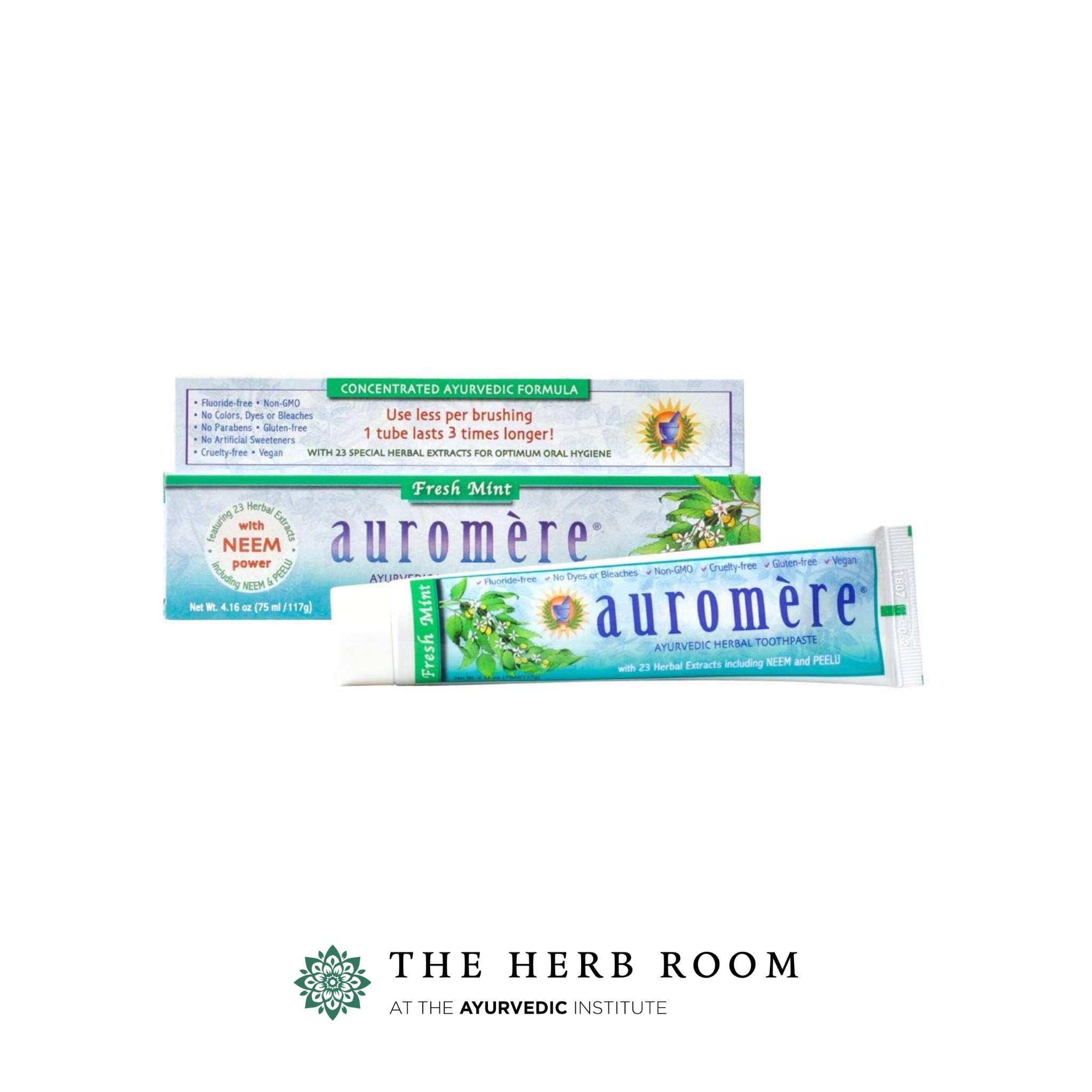 Auromere Toothpaste Fresh Mint (4.16)