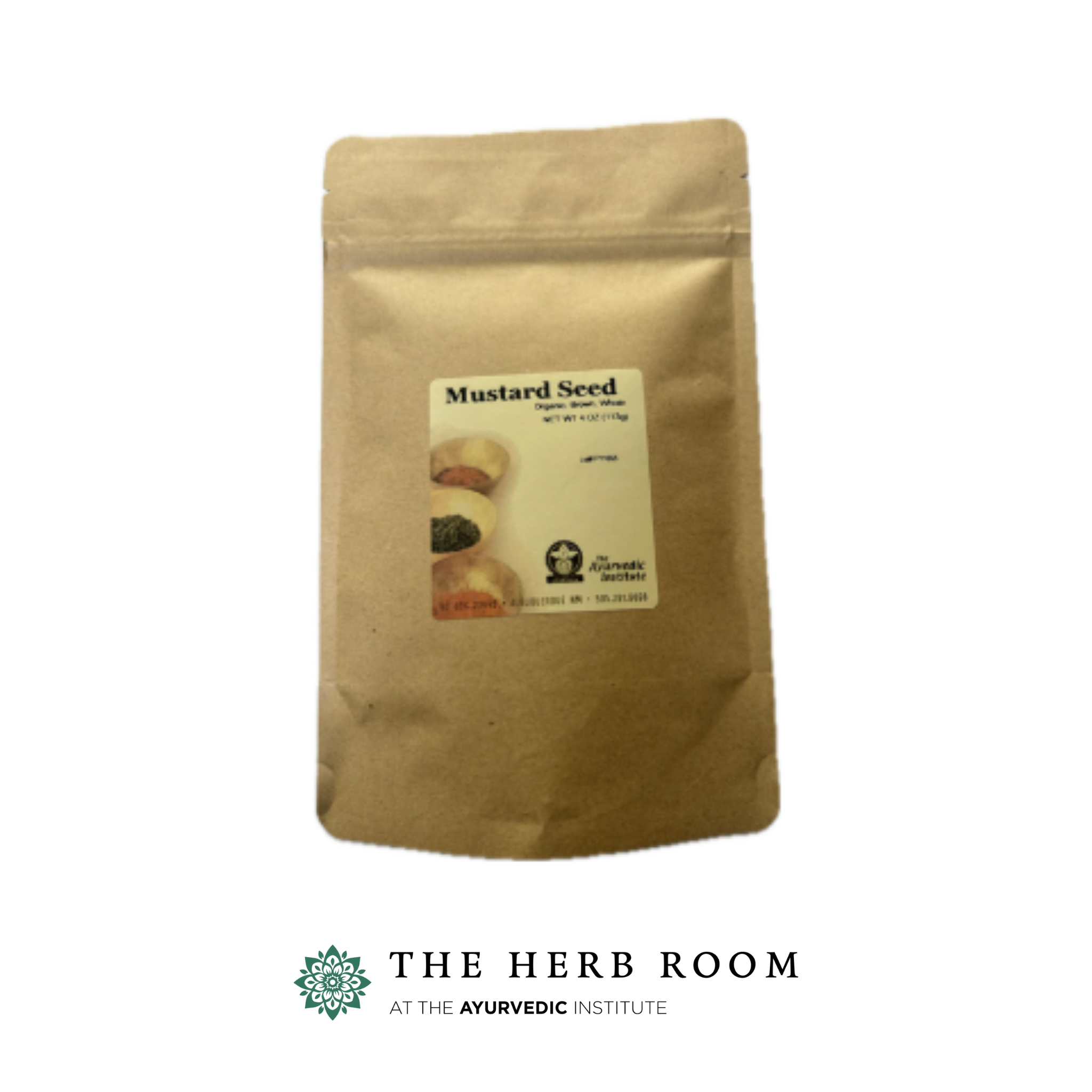 Ayurvedic Institute Whole Brown Mustard Seed (4 oz)