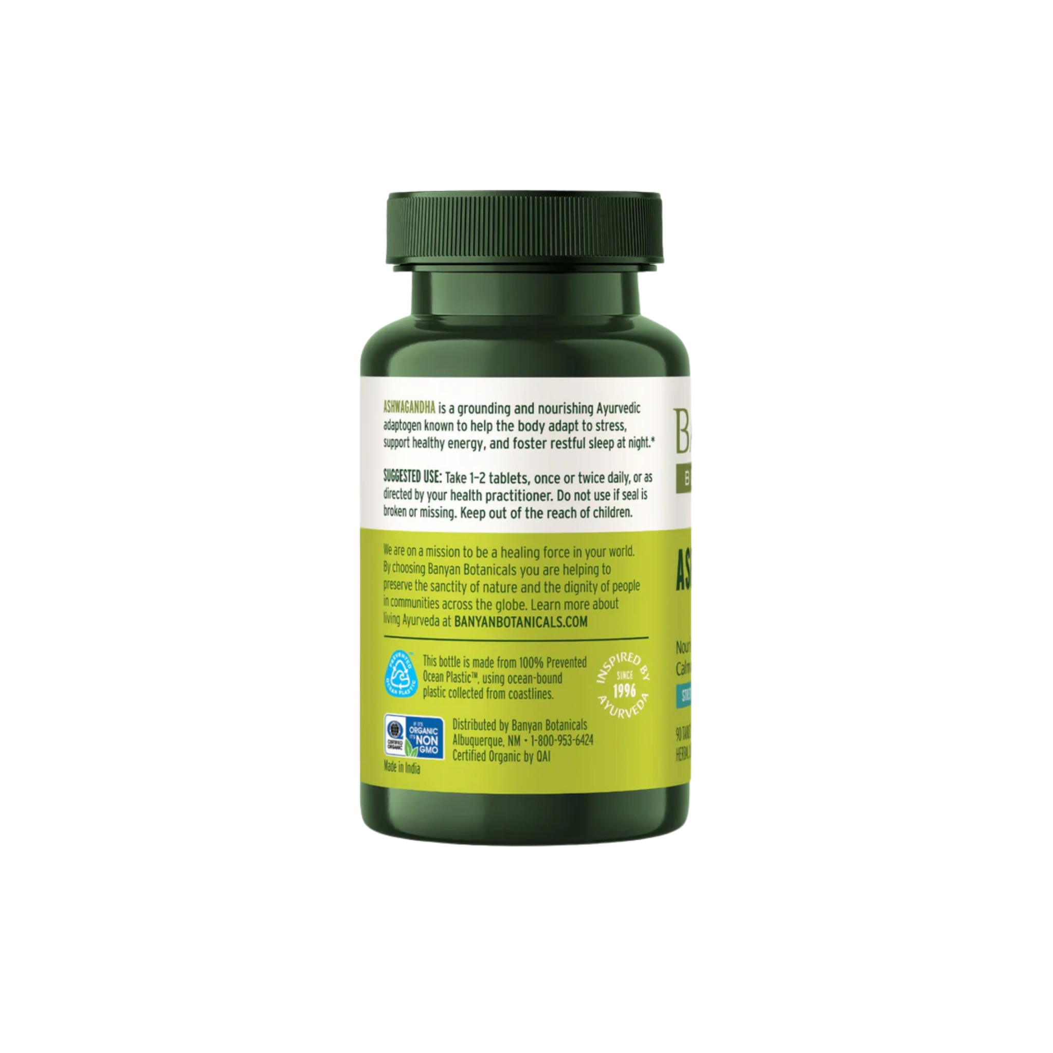 Banyan Botanicals Ashwagandha Tablets