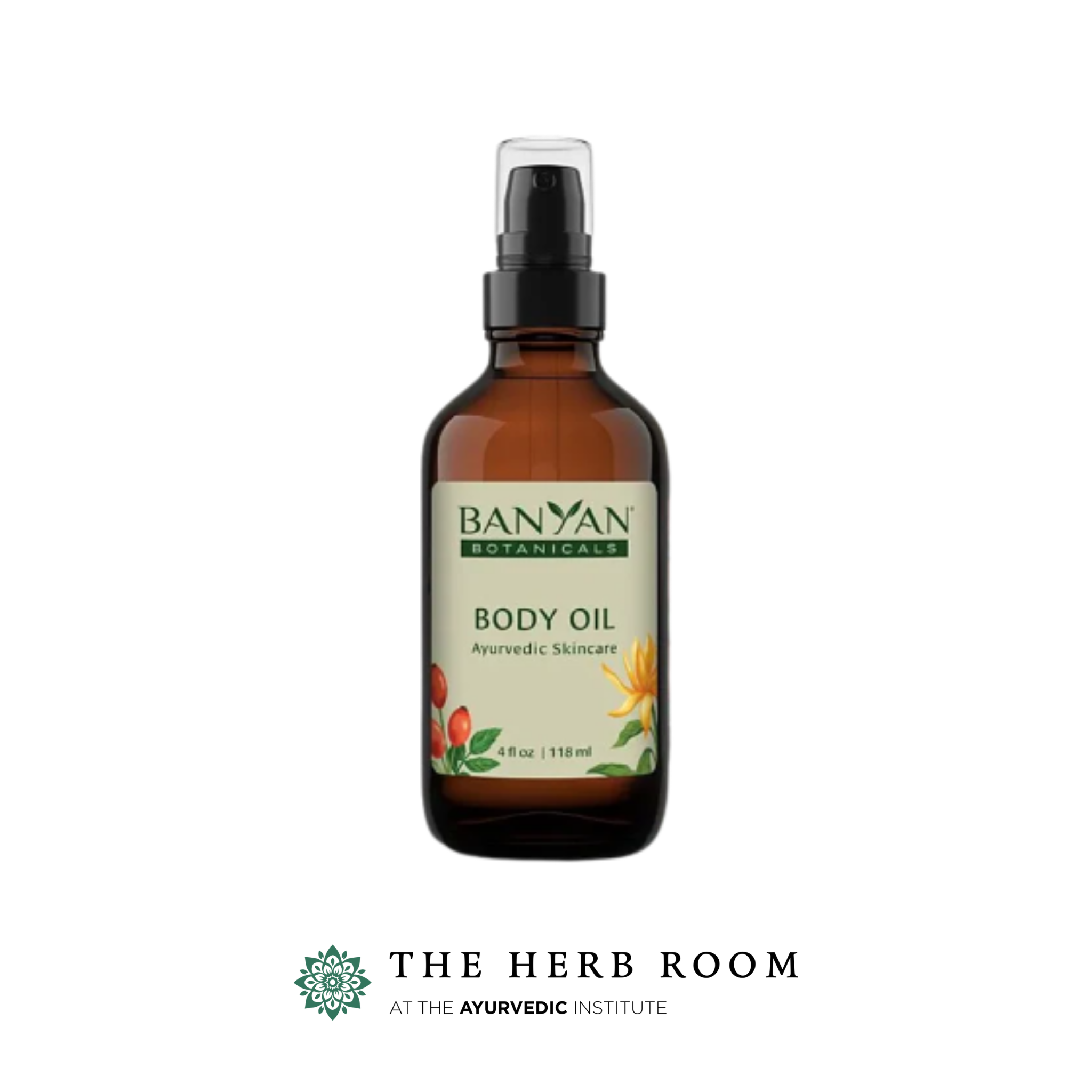 Banyan Botanicals Body Oil (4 oz)