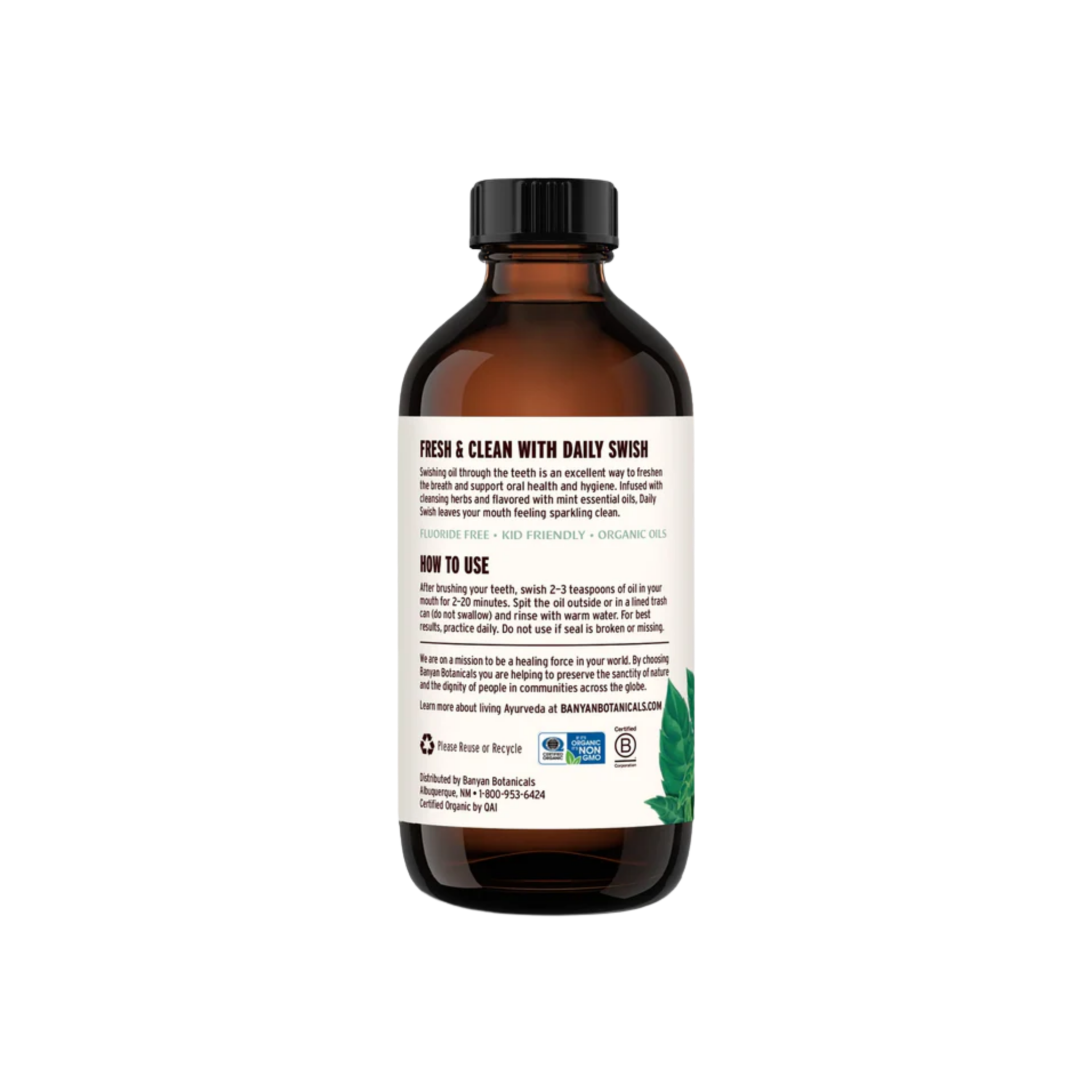 Banyan Botanicals Daily Swish Organic (8 oz)