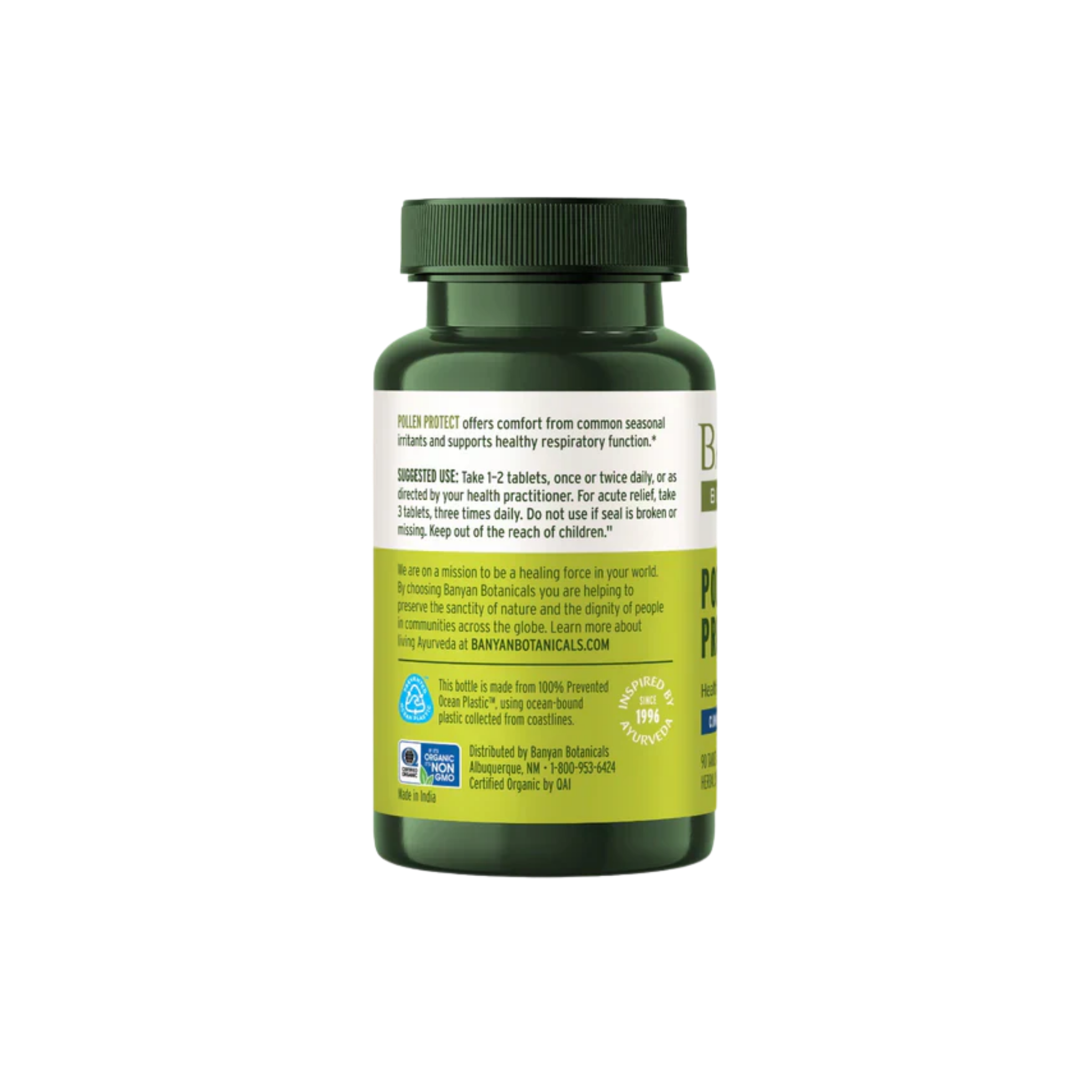 Banyan Botanicals Pollen Protect Tablets
