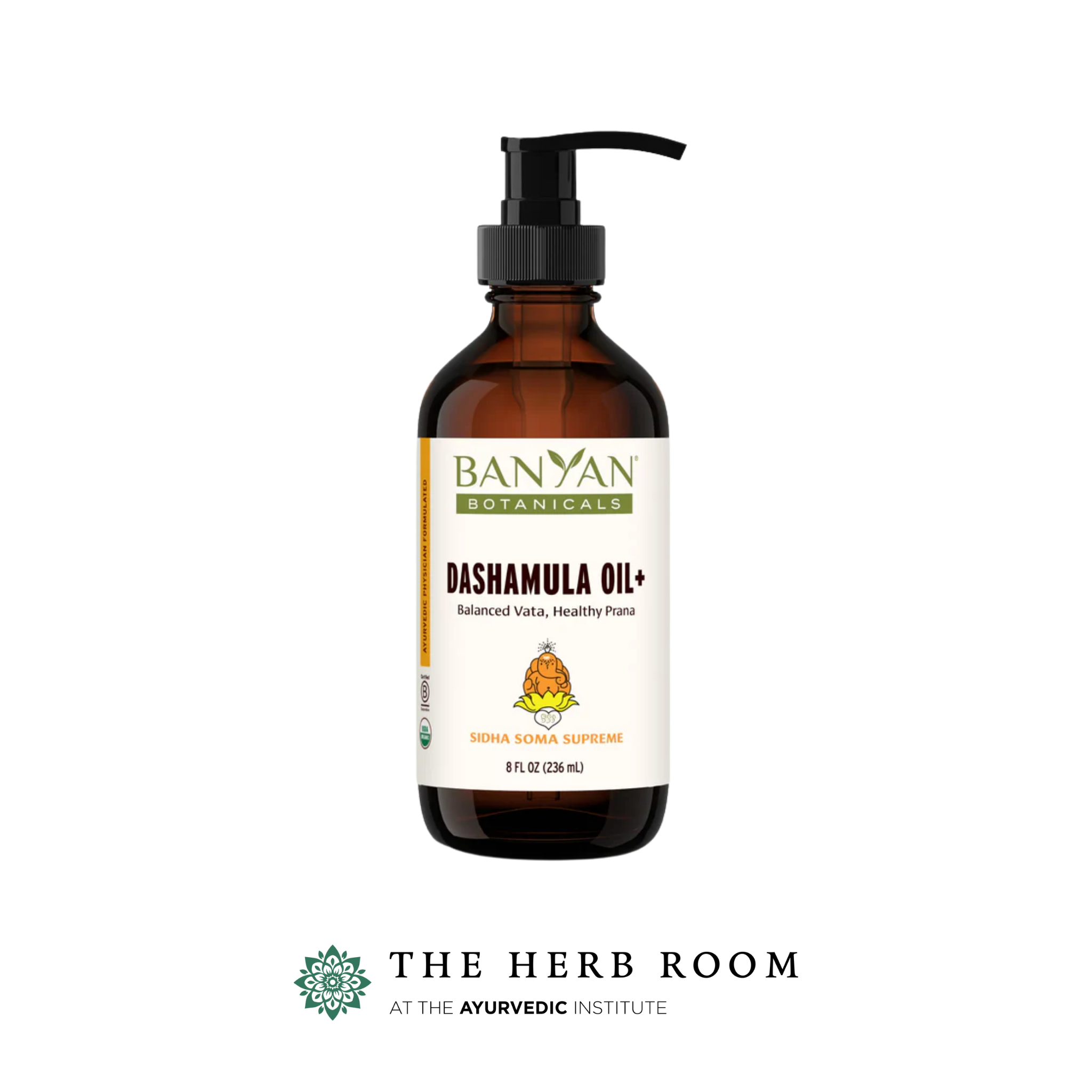 Banyan Botanicals Sidha Soma Supreme Dashamula+ Oil (8 oz)