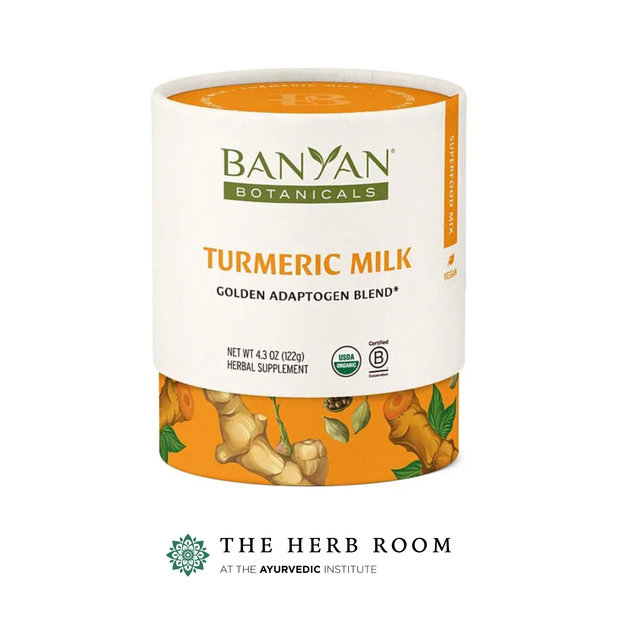 Banyan Botanicals Turmeric Milk Mix (4.3 oz)