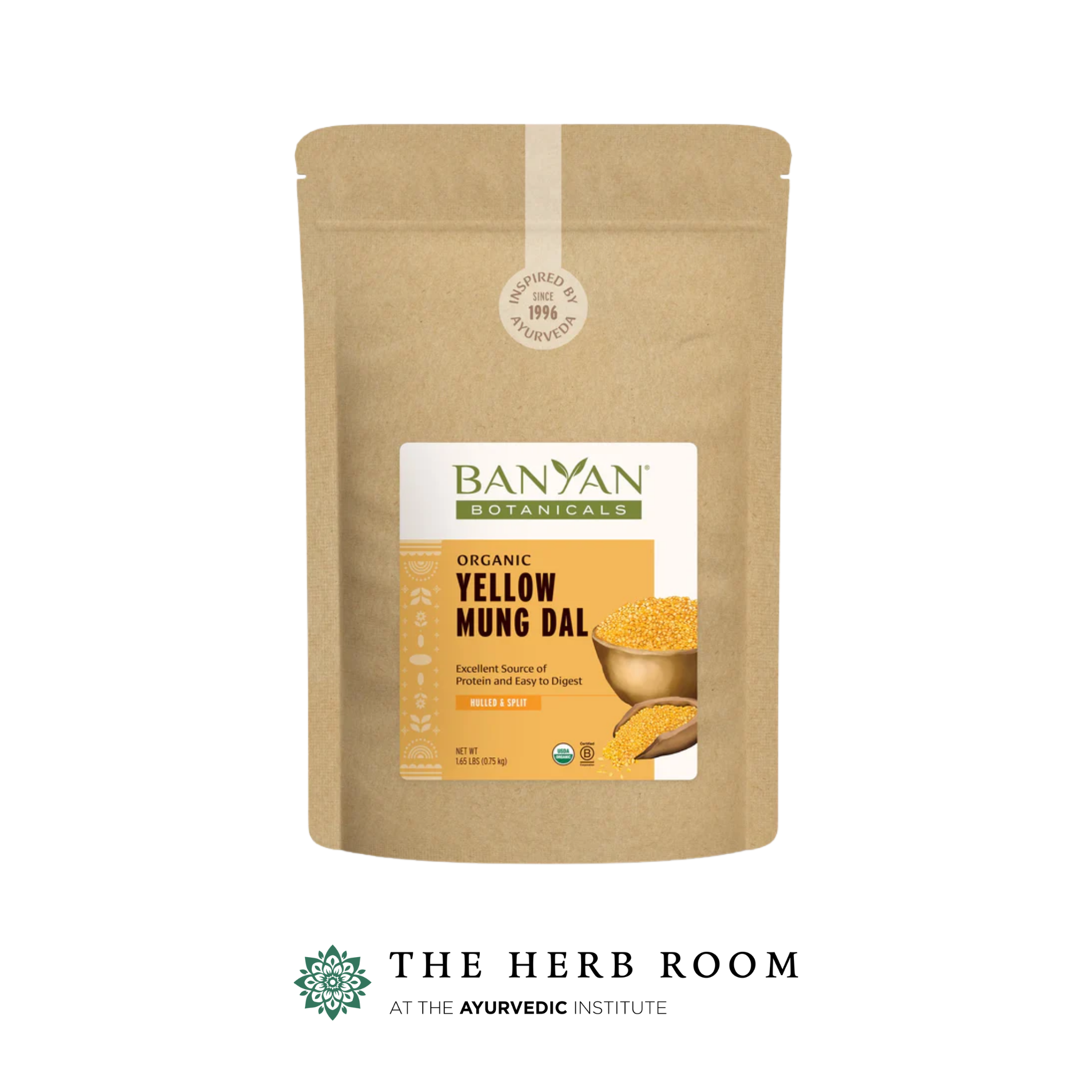 Banyan Botanicals Yellow Mung Dal (1.65 lbs)