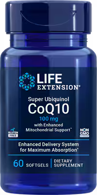 Life Extension Super Ubiquinol CoQ10 with Enhanced Mitochondrial Support (100 softgels)