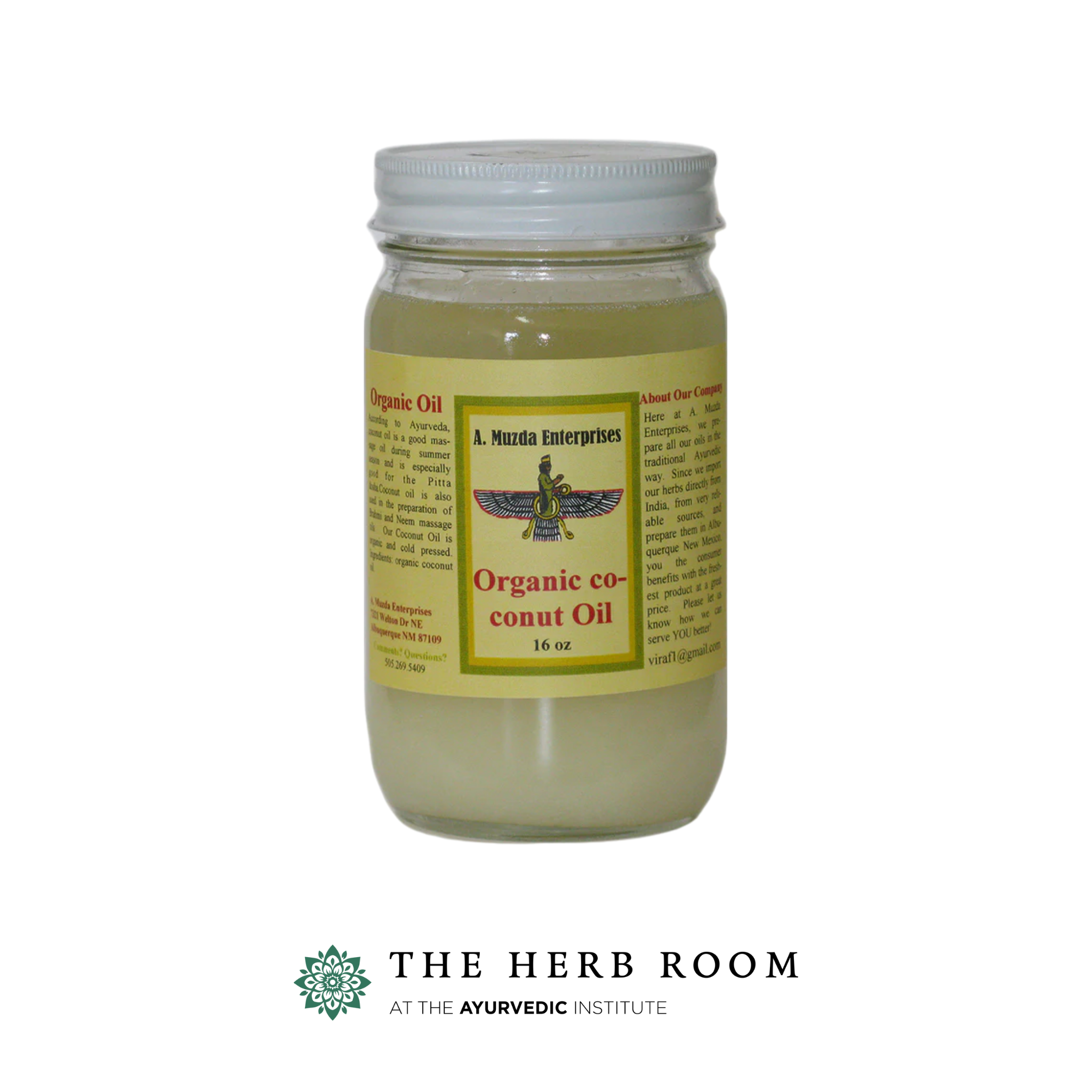 Muzda Enterprises Coconut Oil (16 oz)