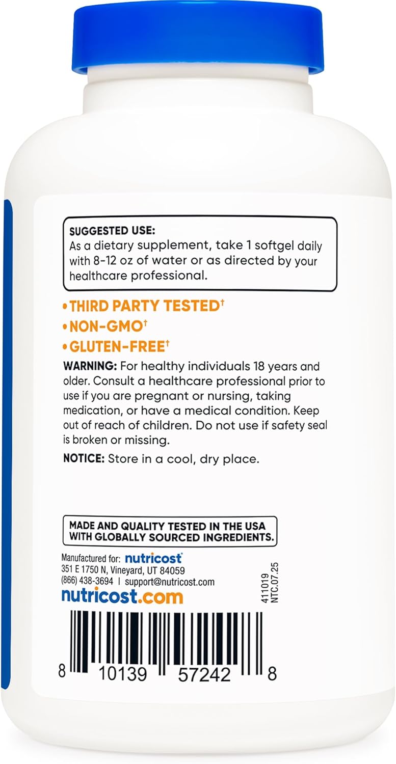 Nutricost DGL Deglycyrrhizinated Licorice Extract Capsules (120 Capsules)