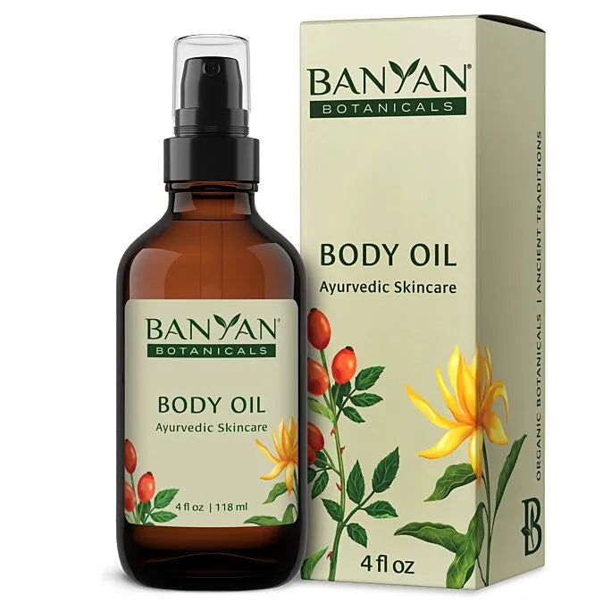 Banyan Botanicals Body Oil, Organic (4 oz)