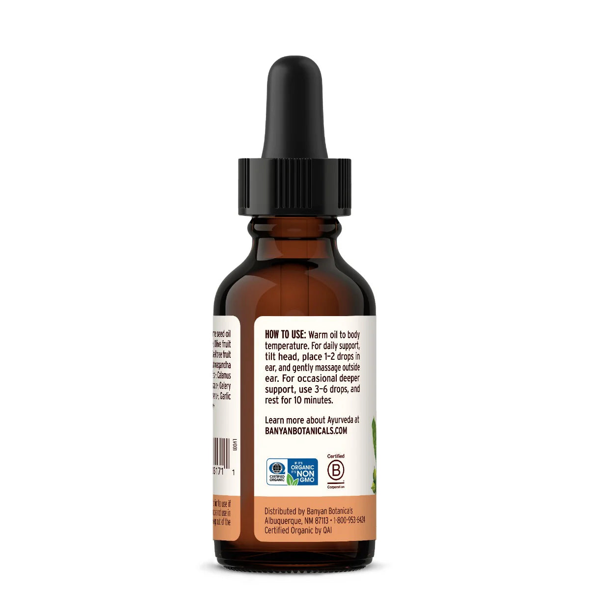 Banyan Botanicals Ear Oil - 1 oz