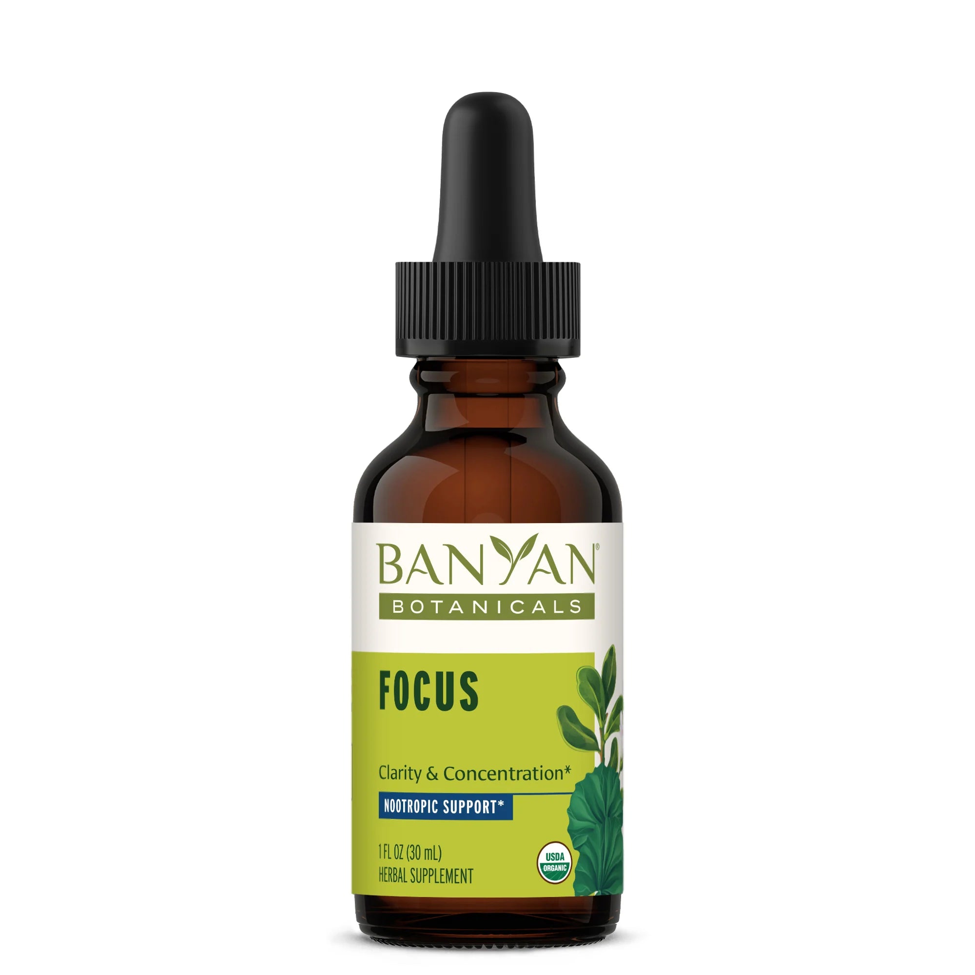 Banyan Botanicals Focus liquid extract (1 oz)