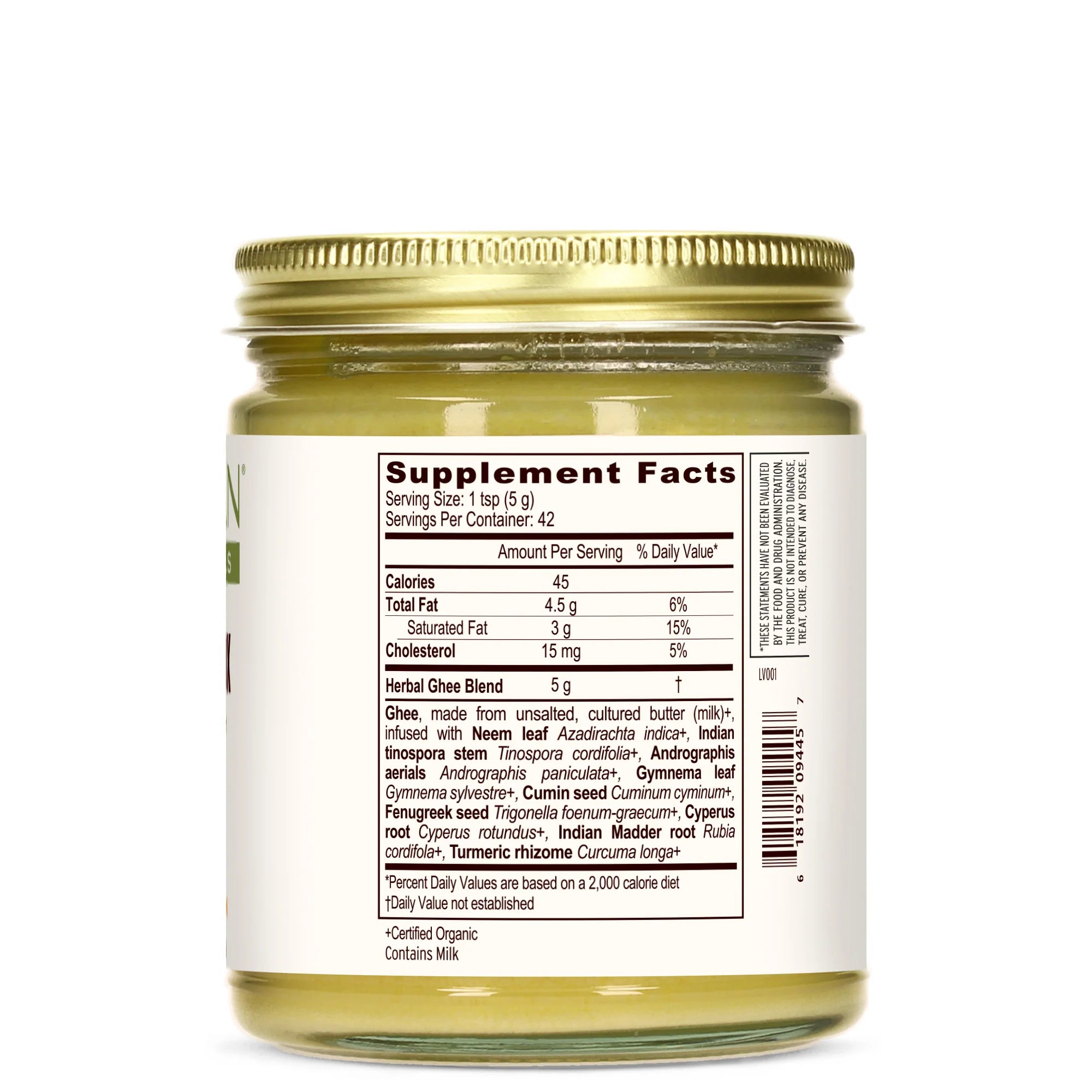 Sidha Soma Supreme Tikta Ghrita (7.5 oz) (Now Liver Detox Ghee)