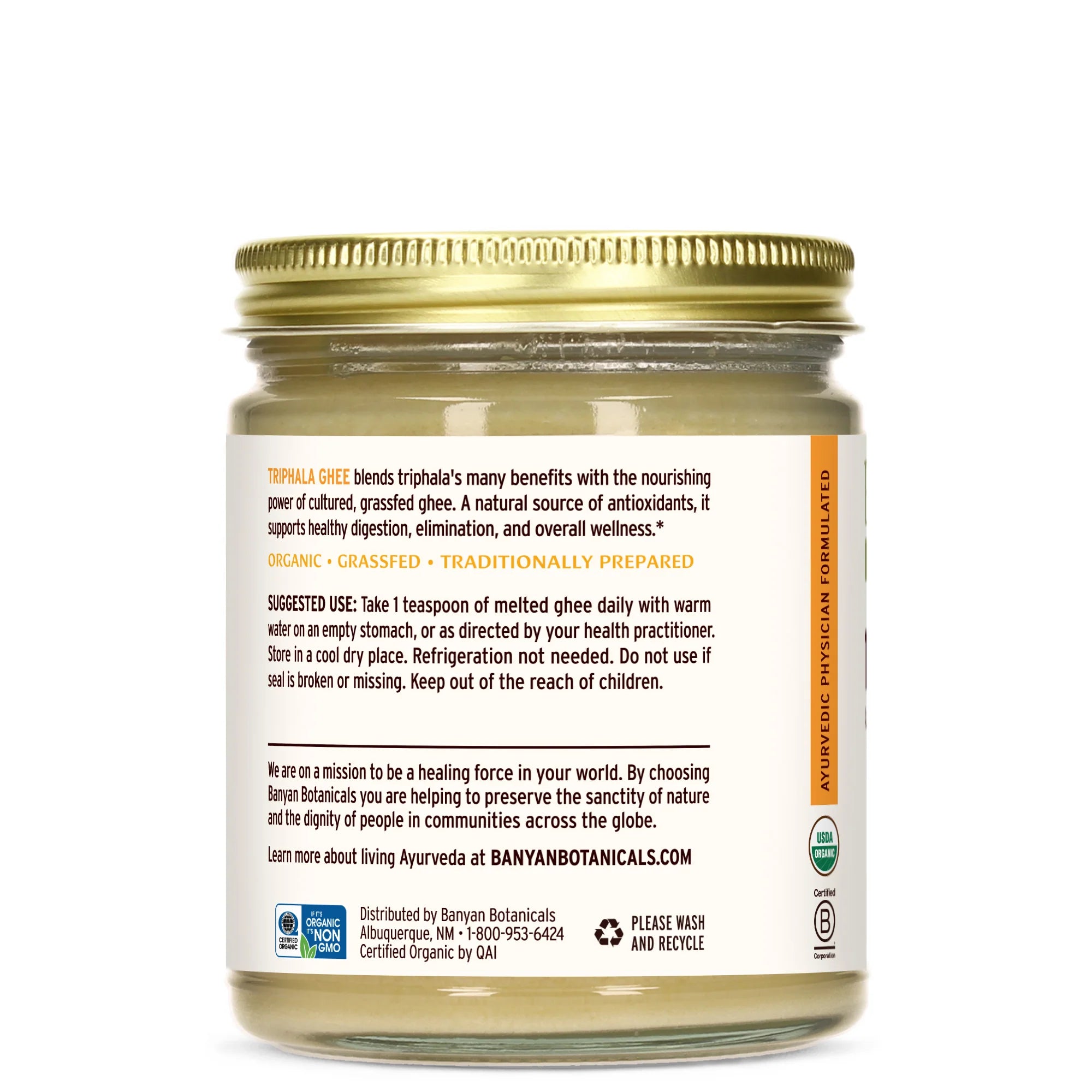 Sidha Soma Supreme Triphala Ghee (7.5 oz)