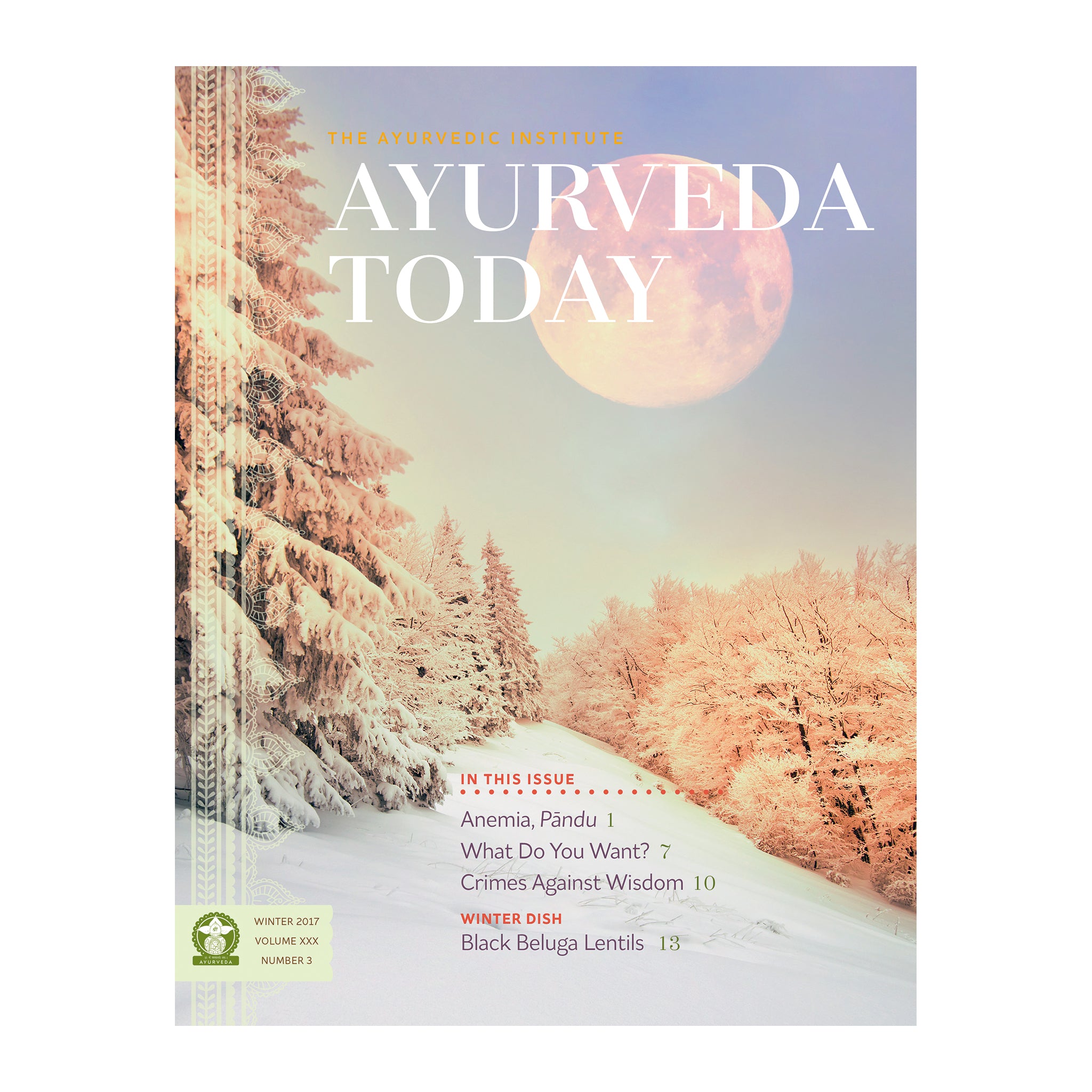 2017 Winter Ayurveda Today