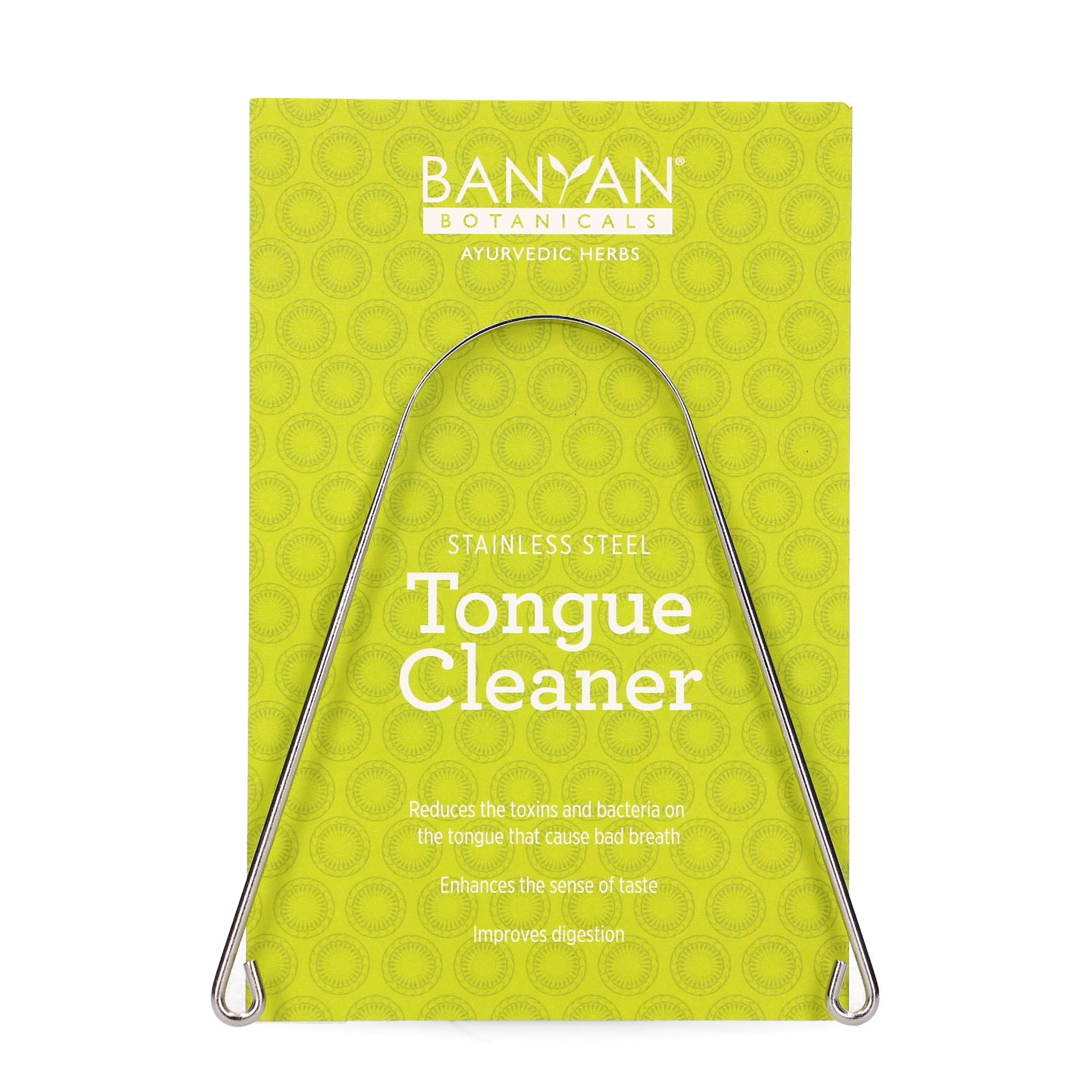 Banyan Botanicals Tongue Scraper Stainless (Tridoshic)