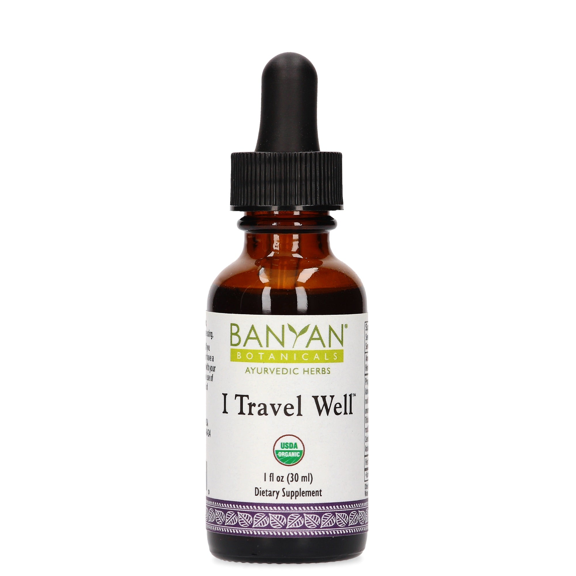 Banyan Botanicals I Travel Well liquid extract (1 oz)