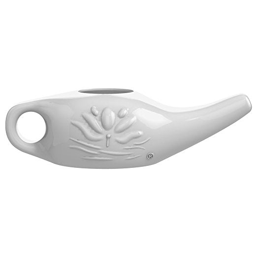 Himalayan Institute Neti Pot, white