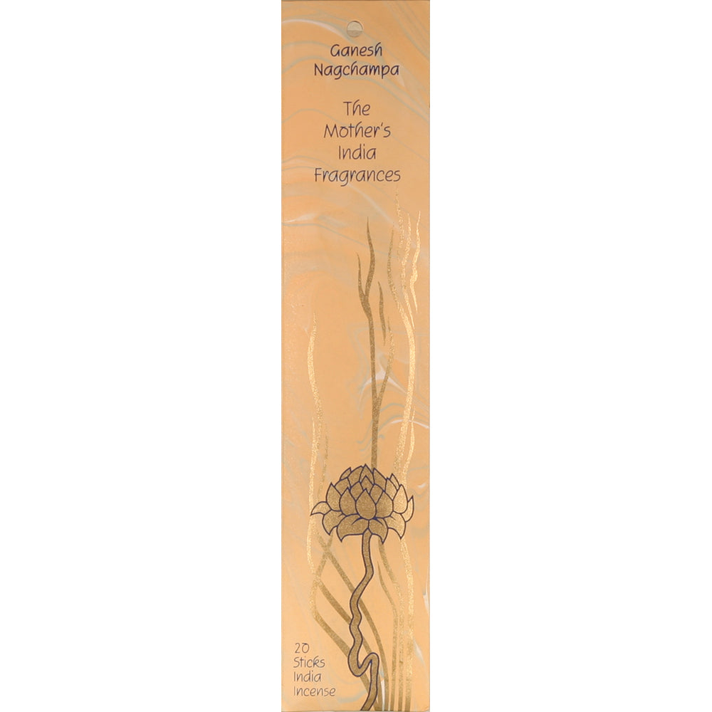 The Mother's India Fragrances Ganesh Nagchampa Incense