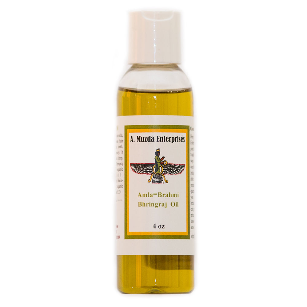 Muzda Enterprises Amla-Brahmi-Bhringraj Oil (4 oz)