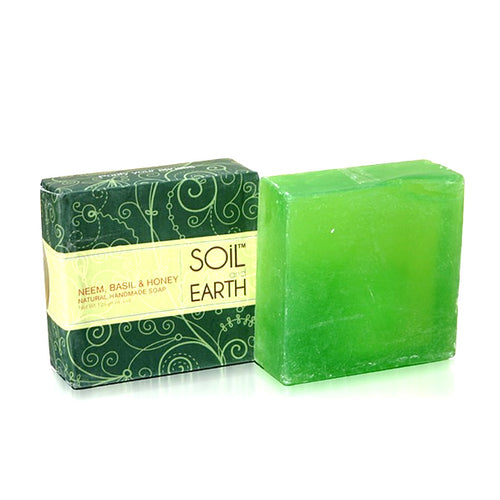 Soil and Earth Neem, Basil & Honey Soap